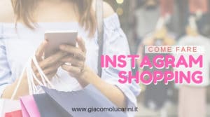 instagram shopping guida