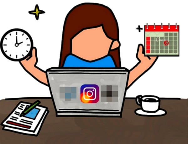 Schedule algoritmo di instagram