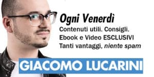 giacomo lucarini newsletter 2020